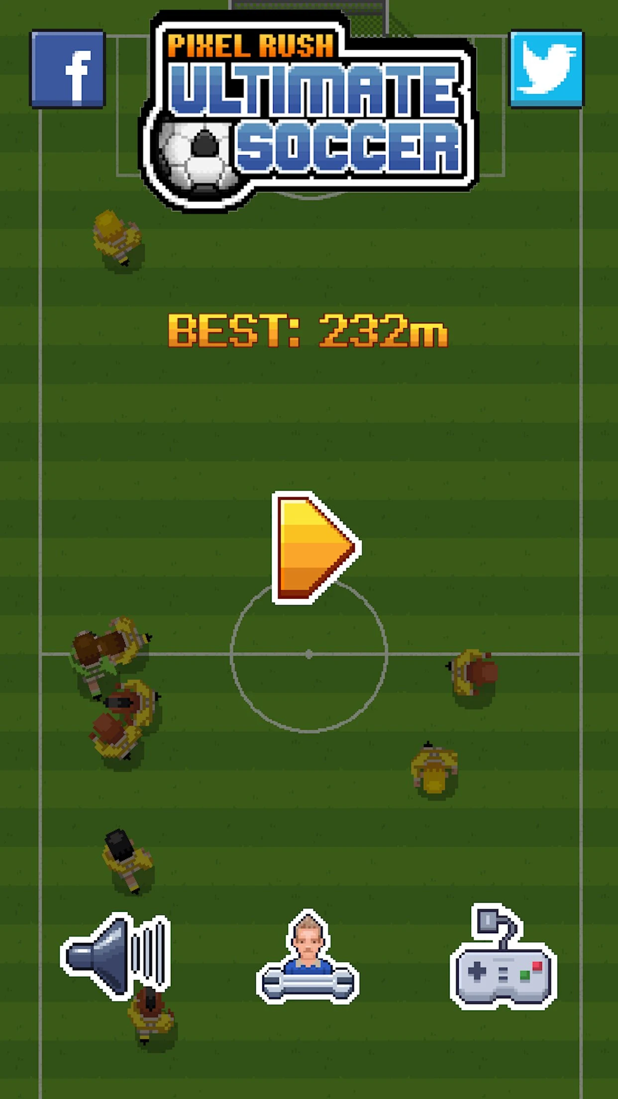 Pixel Rush Ultimate Soccer screenshot
